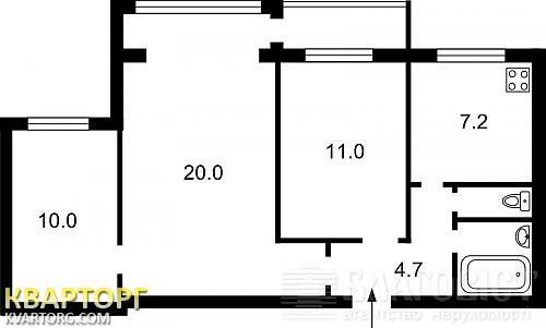 Sell 3-room apartment. Киев, семашка — photo 2
