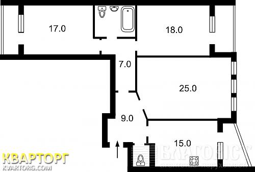 Sell 3-room apartment. Киев,  Бажана — photo 2