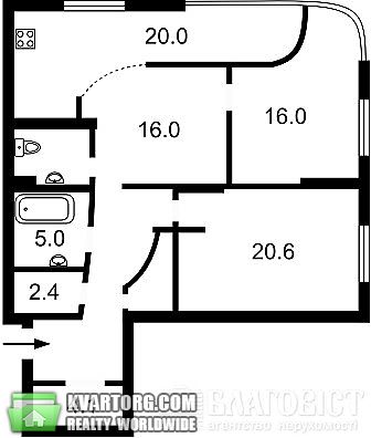 Sell 3-room apartment. Киев,  Кондратюка — photo 2