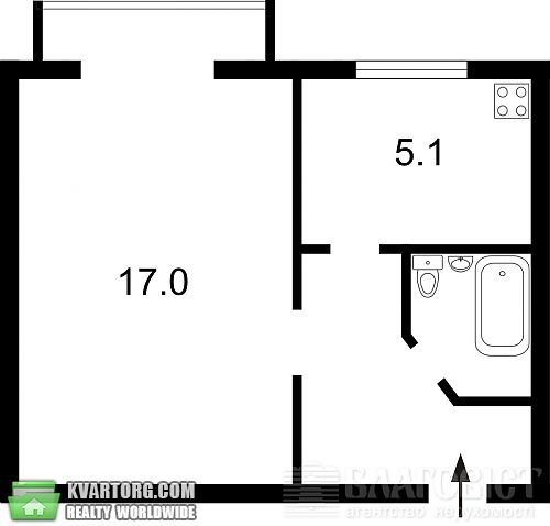 Sell 1-room apartment. Киев, Жилянская — photo 2