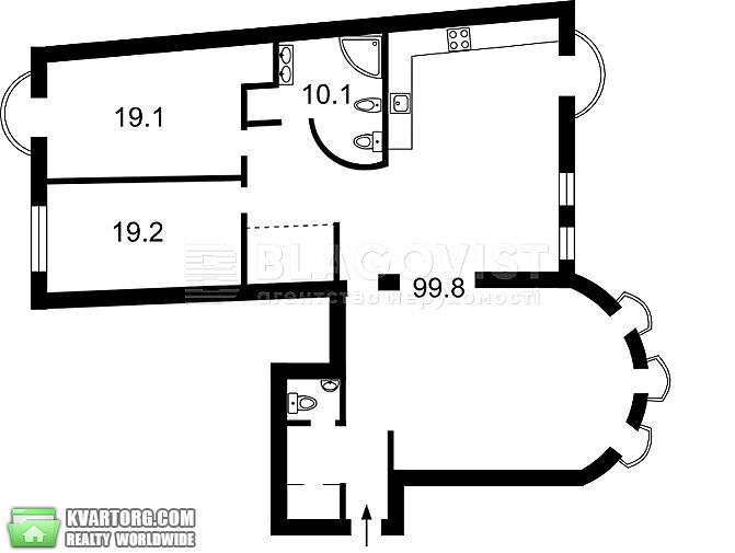 Sell 3-room apartment. Киев,  Шелковичная — photo 3