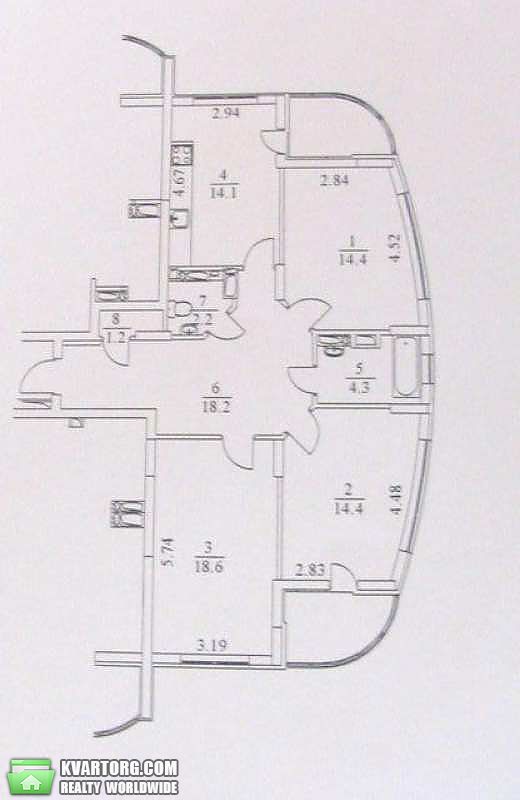 Sell 3-room apartment. Киев, Воскресенская — photo 3