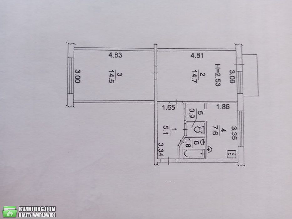 Sell 2-room apartment. Киев,  Бажова — photo 7