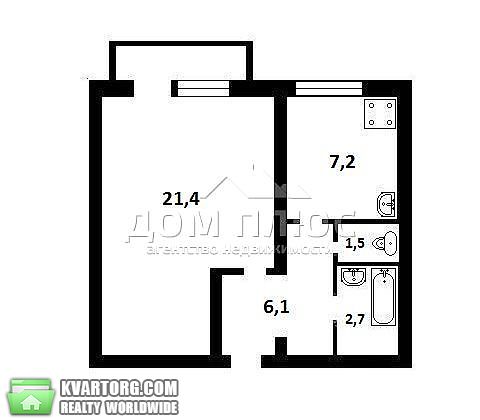 Sell 1-room apartment. Киев, Сосюры — photo 9