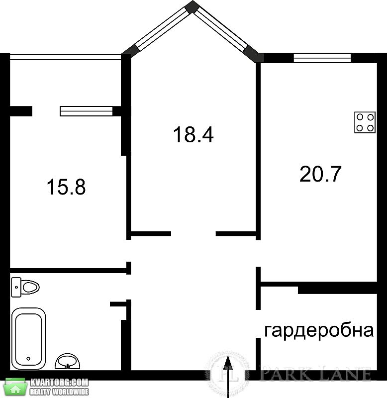 Sell 2-room apartment. Киев,  Саперно-Слободская — photo 3