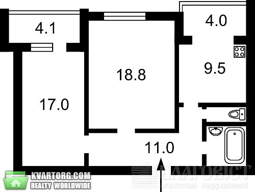 Sell 2-room apartment. Киев,  Автозаводская — photo 9
