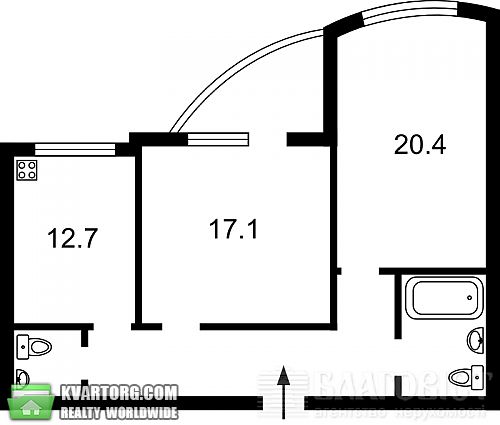 Sell 2-room apartment. Киев, 40 лет Октября — photo 4