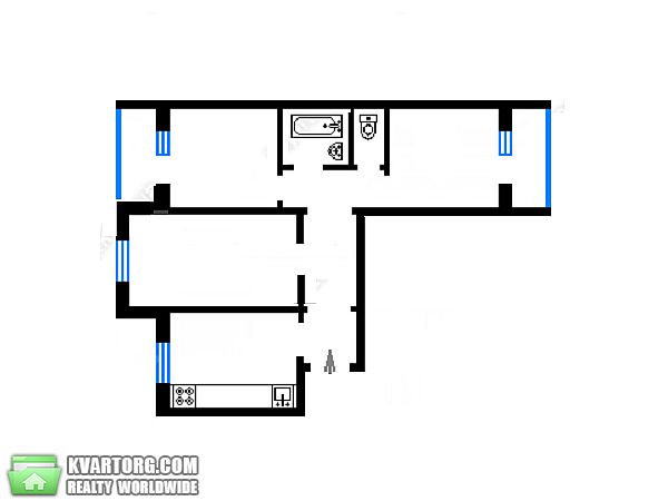 Sell 3-room apartment. Киев,  Сабурова — photo 4