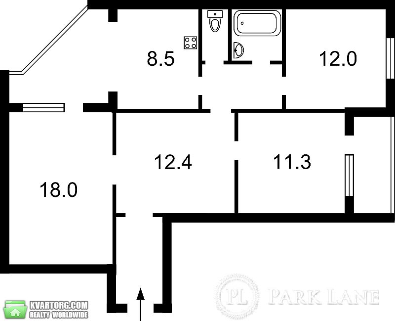 Sell 3-room apartment. Киев, Срибнокильская — photo 4