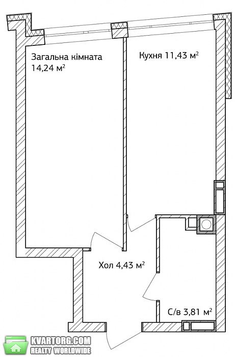 Sell 1-room apartment. Киев, Григория Сковороды — photo 3
