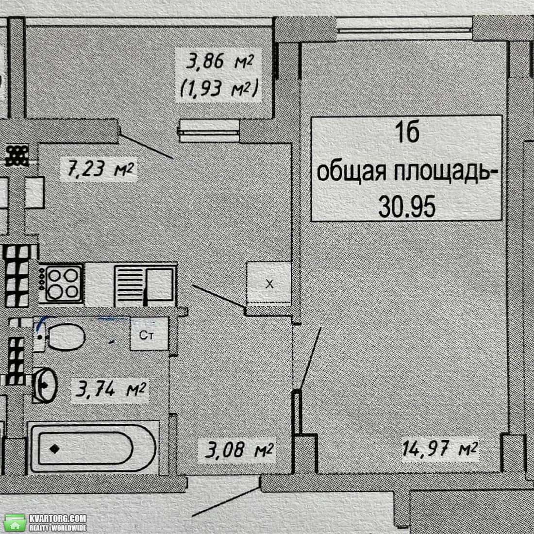 Sell 1-room apartment. Одесса, Проездная — photo 3