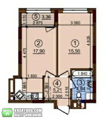 Sell 1-room apartment. Киев,  Правды пр — photo 4