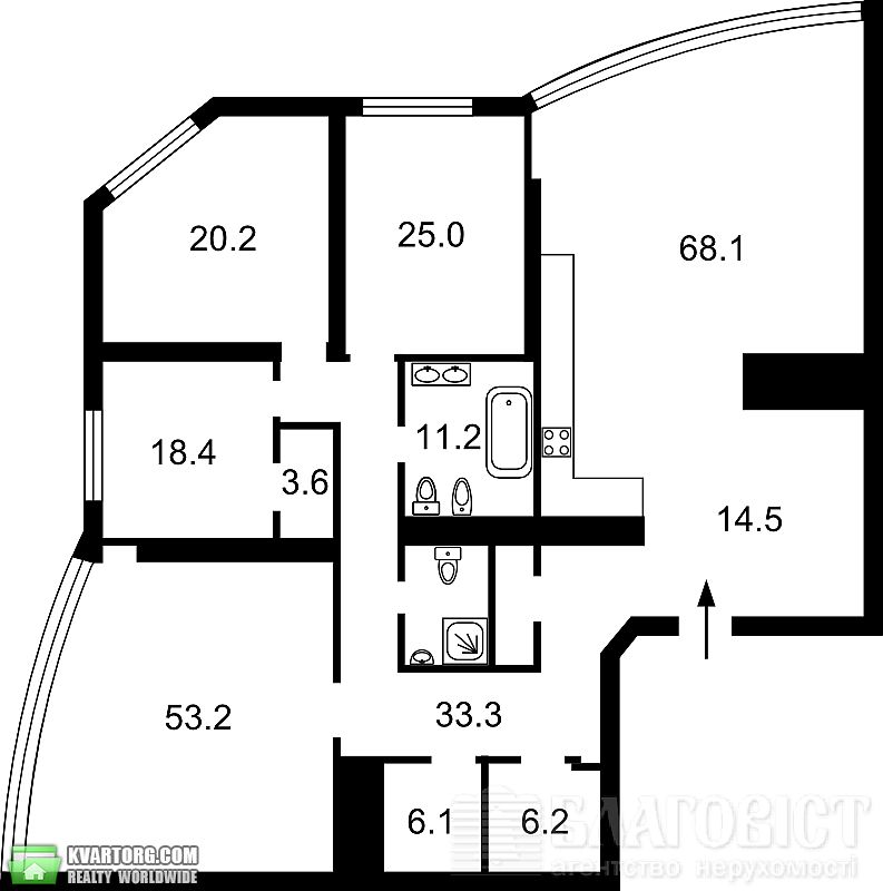 Sell 5-room apartment. Киев,  Кловский спуск — photo 7