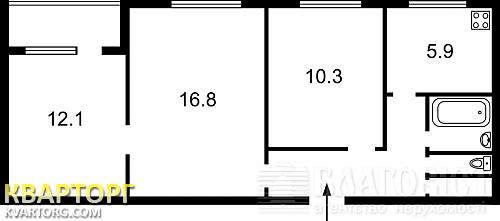 Sell 3-room apartment. Киев,  Бойченко — photo 3