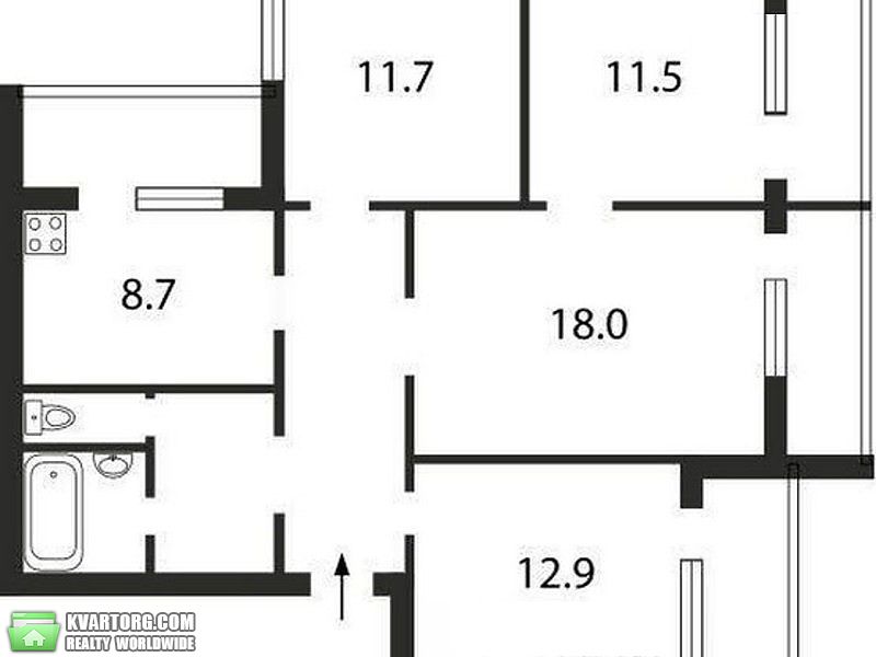 Sell 4-room apartment. Киев,  Миропольская — photo 8
