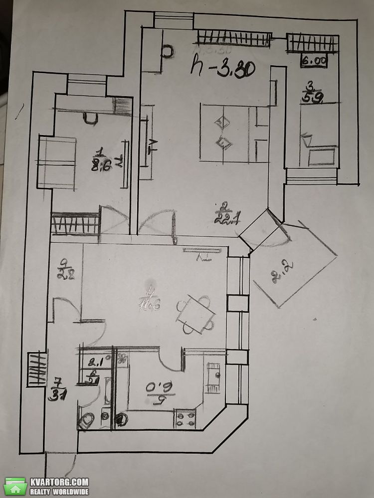 Sell 3-room apartment. Одесса, Екатерининская — photo 5