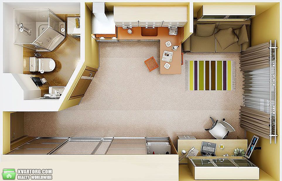 Sell 1-room apartment. Одесса,  Строителей пер — photo 1