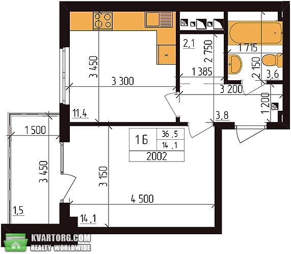 Sell 1-room apartment. Киев, Нагорная — photo 4