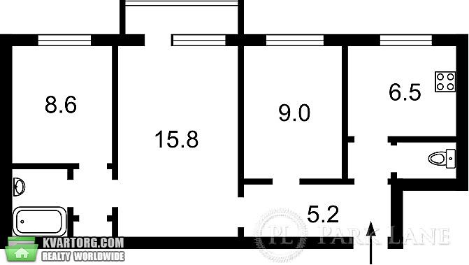 Sell 3-room apartment. Киев,  Васильковская — photo 2