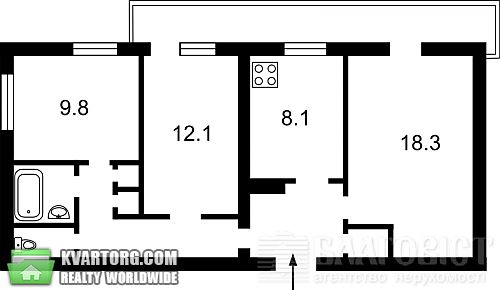 Sell 3-room apartment. Киев,  Радченко — photo 6
