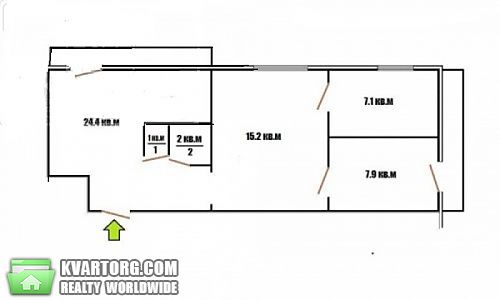 Sell 3-room apartment. Киев, Зодчих — photo 2