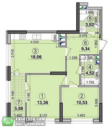 Sell 2-room apartment. Киев,  Днепровская наб — photo 2