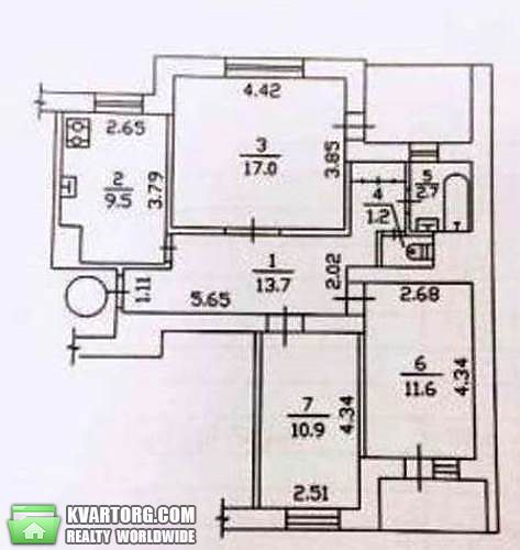 Sell 3-room apartment. Киев,  Борщаговская — photo 2