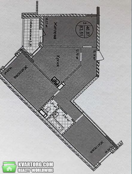 Sell 3-room apartment. Киев,  Львовская — photo 7