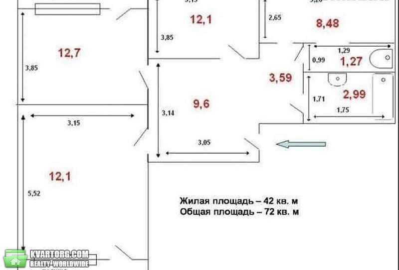 Sell 3-room apartment. Киев,  Бальзака — photo 4