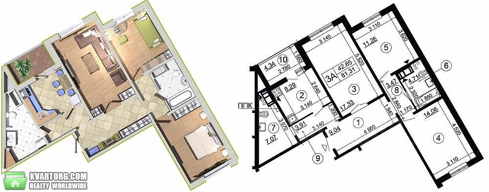 Sell 3-room apartment. Киев,  Закревского — photo 1