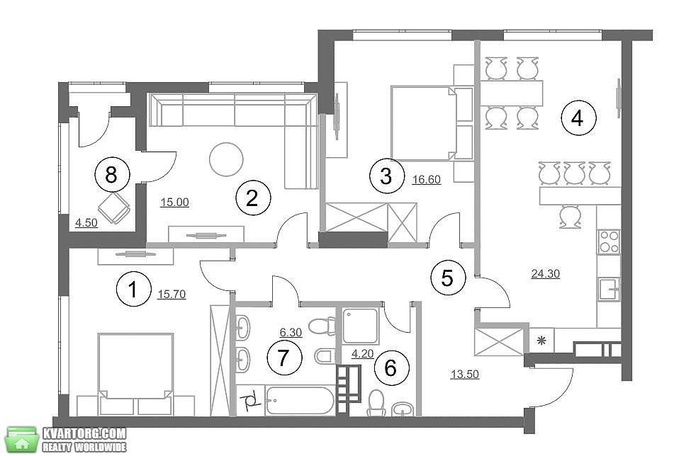 Sell 3-room apartment. Киев,  Пимоненко — photo 4