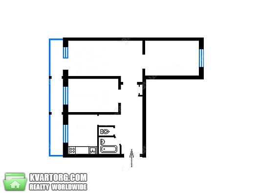 Sell 3-room apartment. Киев,  Кавказская — photo 2