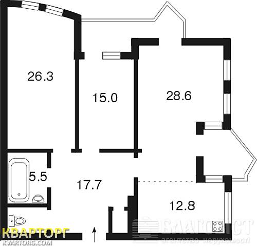 Sell 3-room apartment. Киев,  Дмитриевская — photo 2