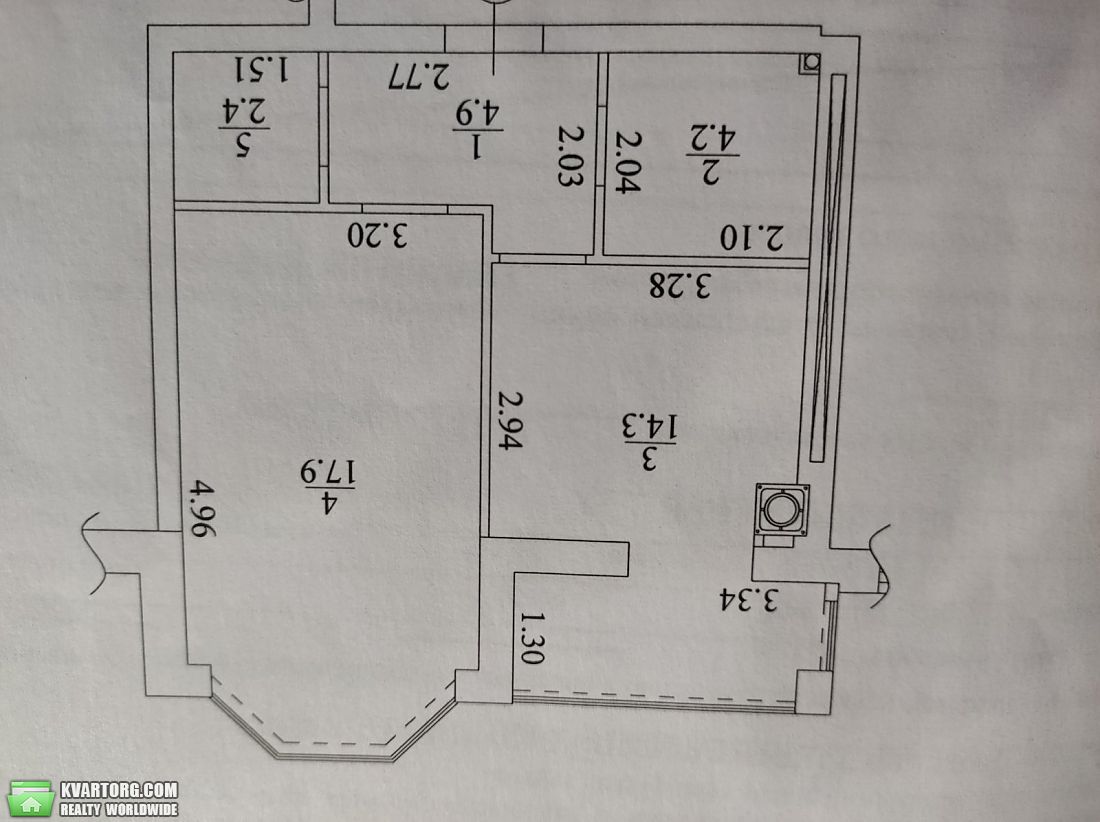 Sell 1-room apartment. Киевская обл., Соборная ул. ленина — photo 10