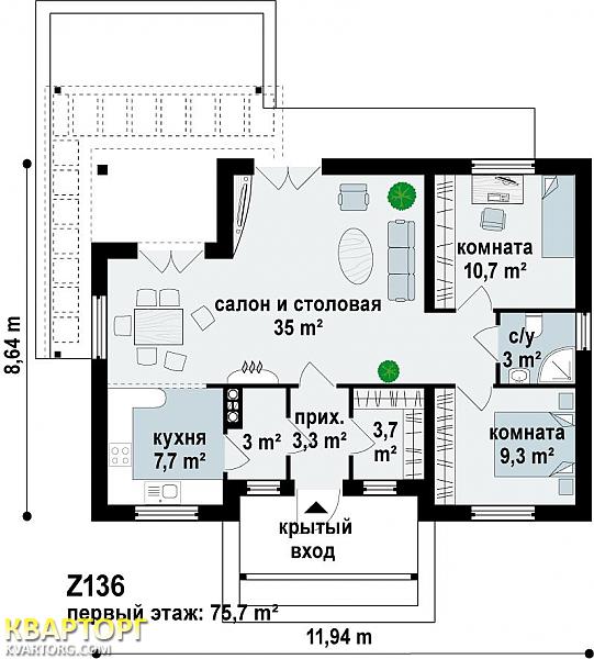 Sell house. Киев,  Трехсвятительская — photo 2