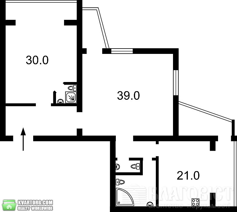 Sell 2-room apartment. Киев,  Декабристов — photo 2