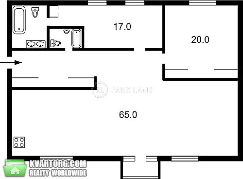 Rent out 3-room apartment. Киев,  Саксаганского — photo 10