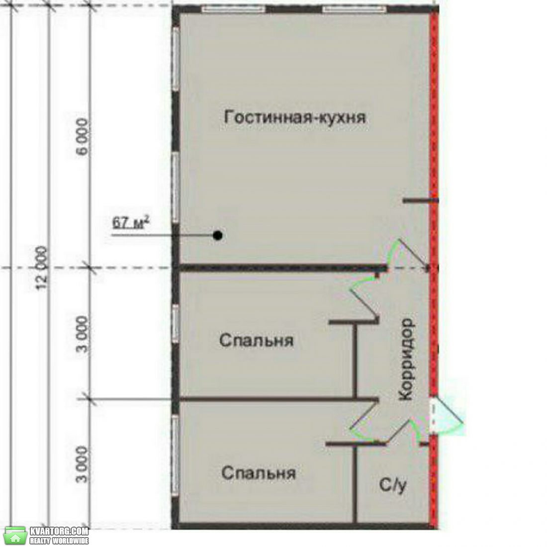 Sell 3-room apartment. Днепропетровск,  Лабораторная — photo 1