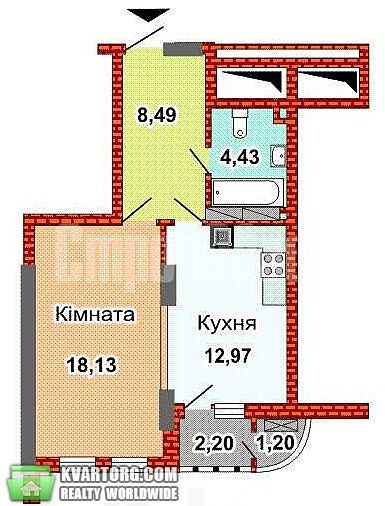 Sell 1-room apartment. Киев,  Воссоединения пр — photo 3