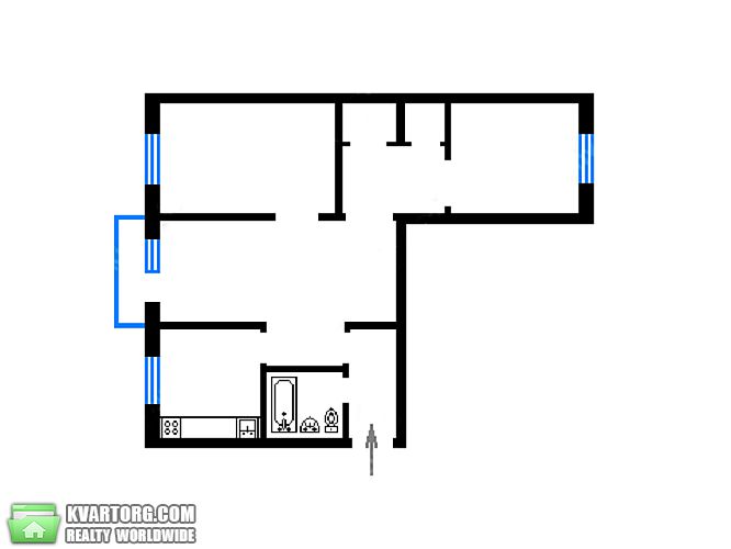 Sell 3-room apartment. Киев,  Телиги — photo 5
