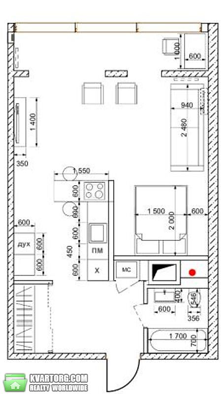 Sell 1-room apartment. Киев,  Клавдиевская — photo 6