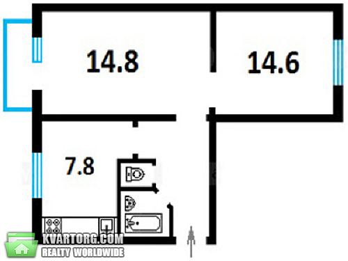 Sell 2-room apartment. Киев, Щербакова — photo 6