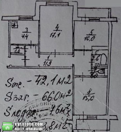 Sell 3-room apartment. Киев,  Маяковского — photo 6