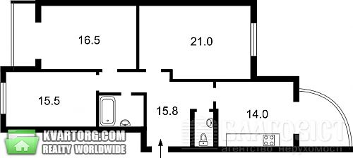 Sell 3-room apartment. Киев, Саперно-Слободская — photo 9