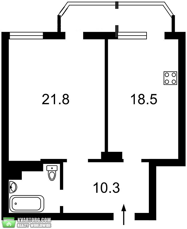 Sell 2-room apartment. Киев,  Коперника — photo 5