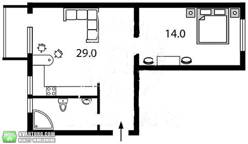 Sell 2-room apartment. Киев,  Киквидзе — photo 9