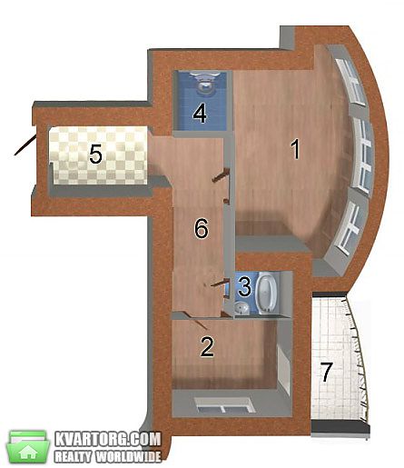 Sell 1-room apartment. Киев, с. Чайки, ул.Лобановского — photo 1