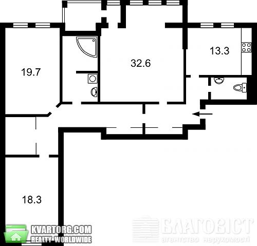 Sell 3-room apartment. Киев, Дружбы Народов бул — photo 9