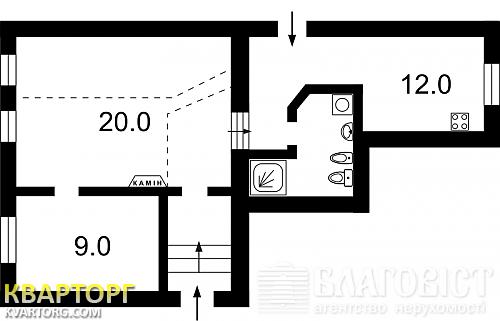 Sell 2-room apartment. Киев,  Чеховский пер — photo 2