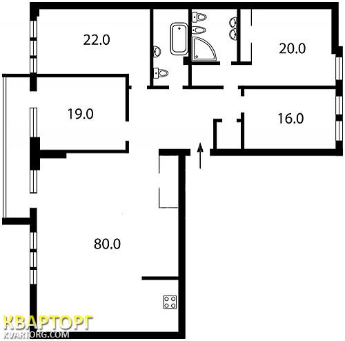 Sell 5-room apartment. Киев, Олеся Гончара — photo 6